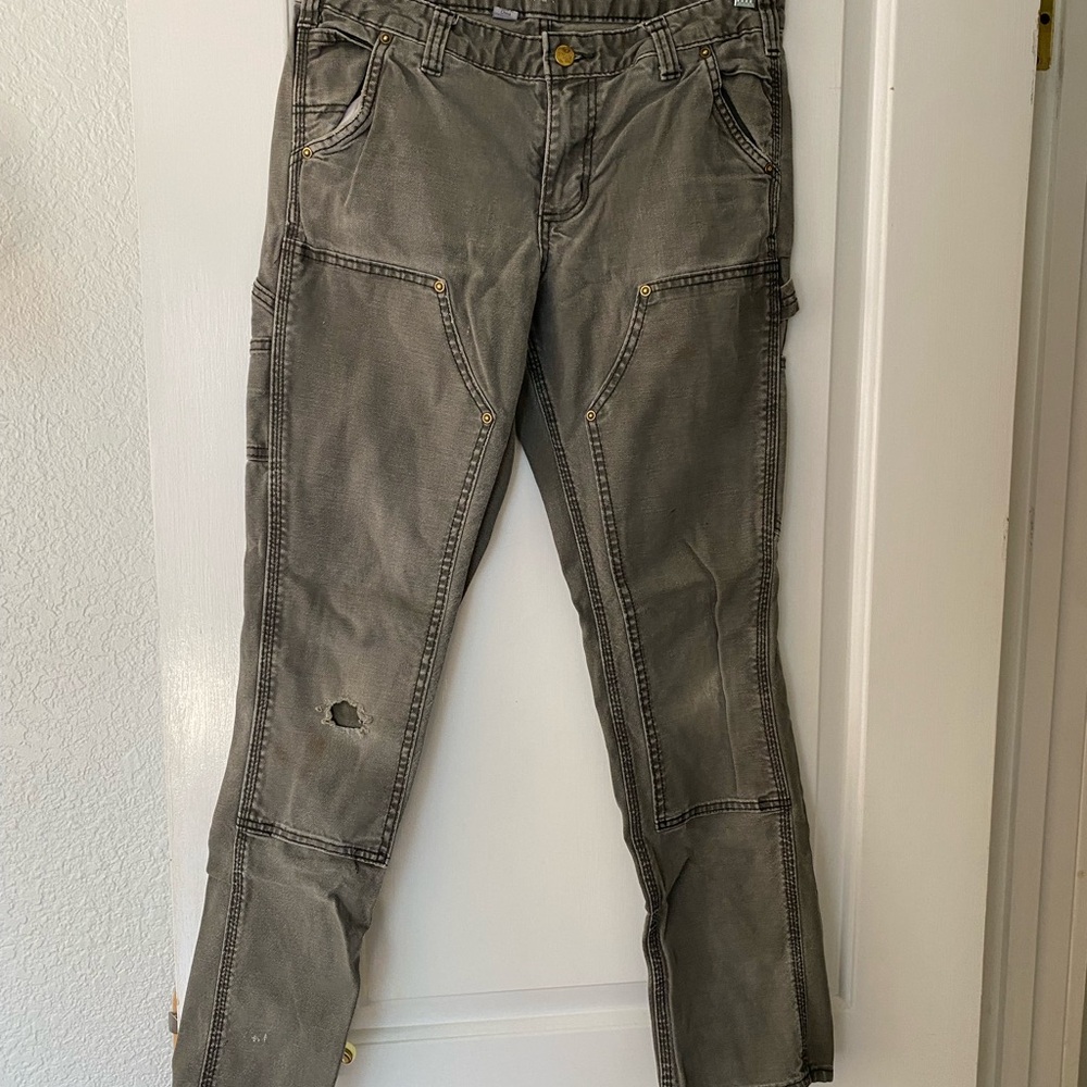 Carhartt Gray Straight Leg Pants 6